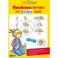 Conni Gelbe Reihe (Beschäftigungsbuch): Rechnen lernen mit Sticker-Spaß von Carlsen