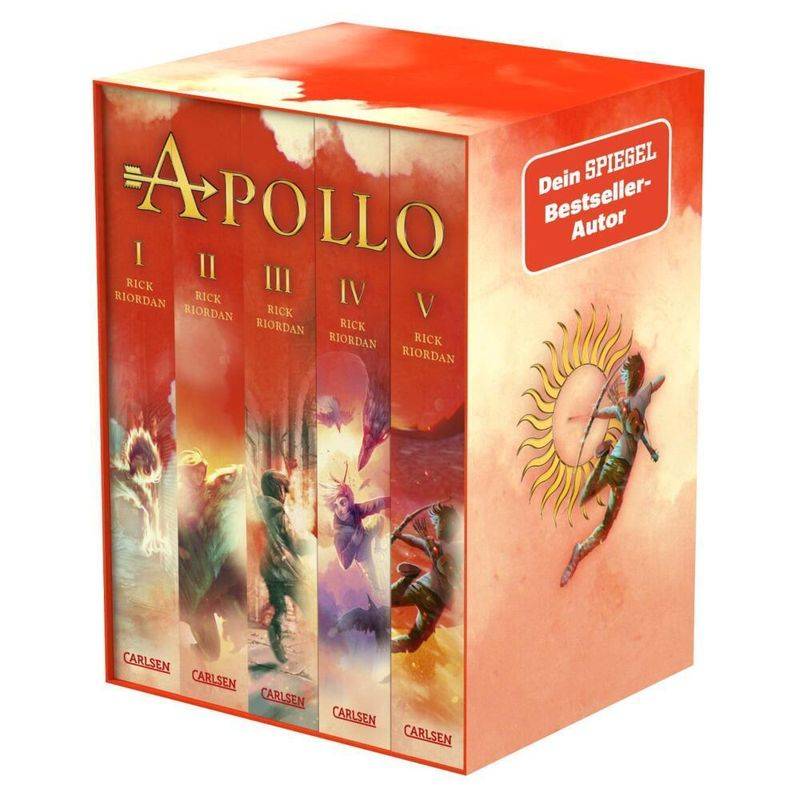 Die Abenteuer des Apollo: Taschenbuchschuber Bände 1-5, 5 Teile von Carlsen