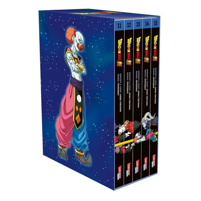 Dragon Ball Super, Bände 11-15 im Sammelschuber mit Extra von Carlsen