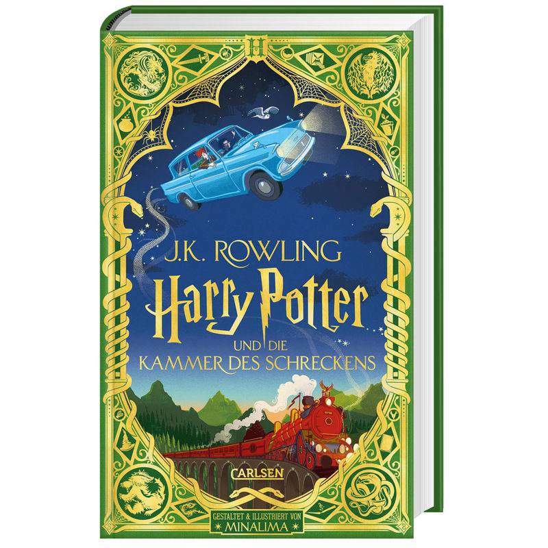 Harry Potter und die Kammer des Schreckens (MinaLima-Edition mit 3D-Papierkunst 2) von Carlsen