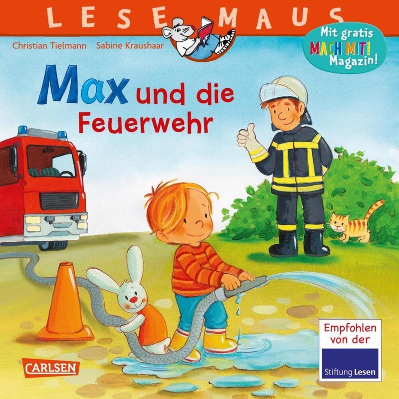 LESEMAUS 55: Max und die Feuerwehr von Carlsen