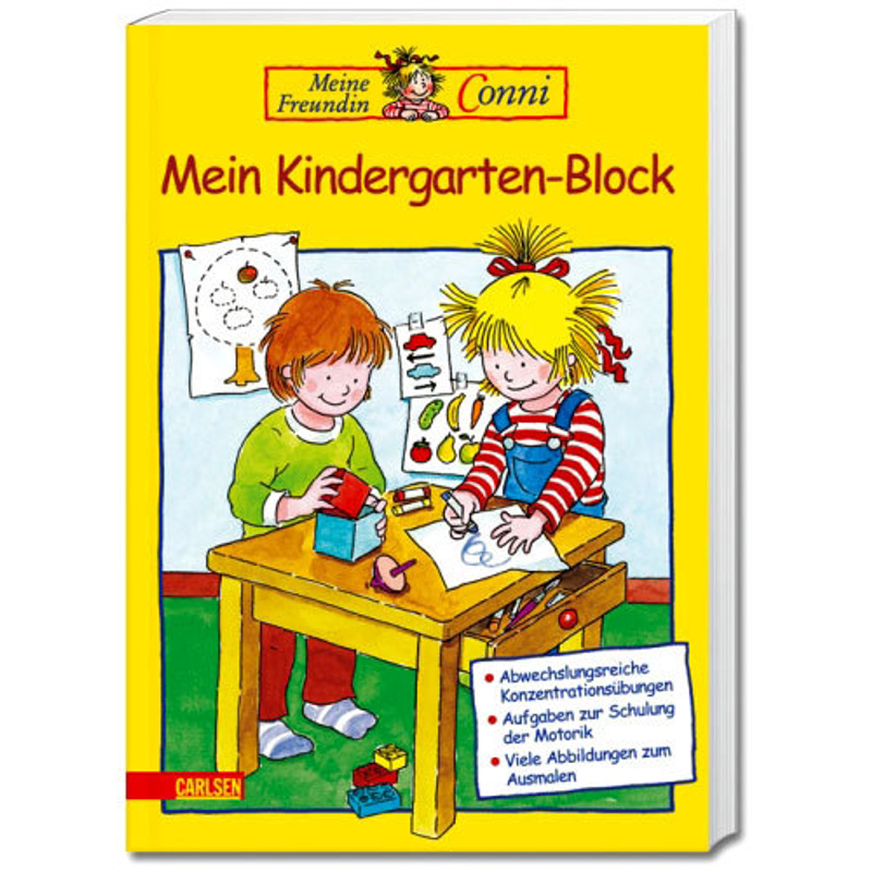 Mein Kindergarten-Block / Conni Gelbe Reihe Bd.6 von Carlsen