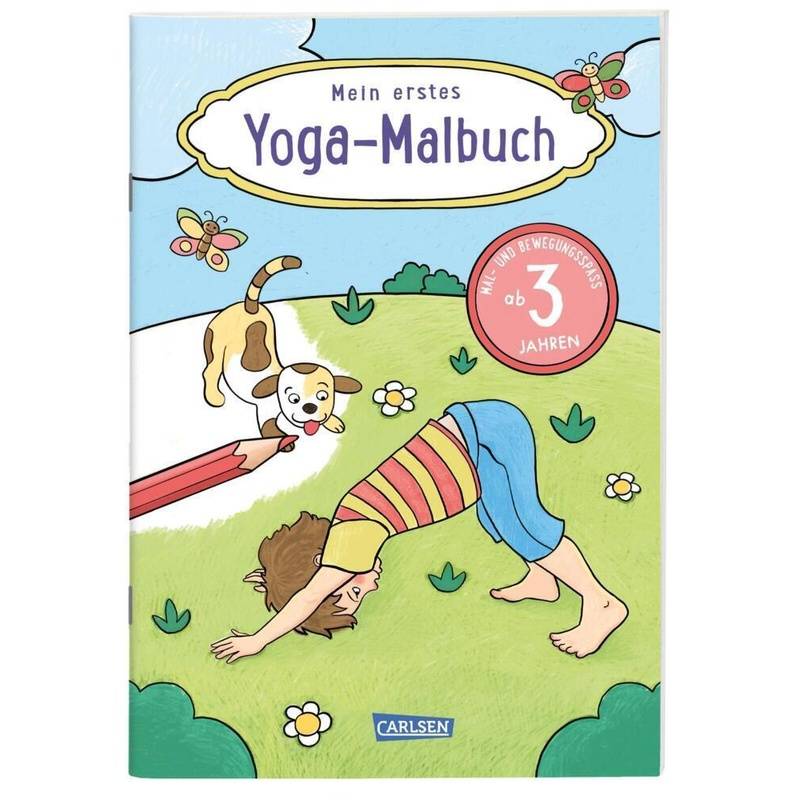 Mein erstes Yoga-Malbuch von Carlsen