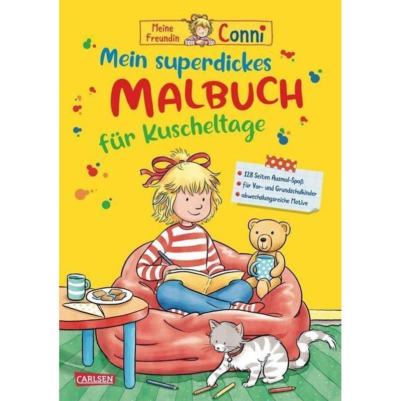 Mein superdickes Malbuch für Kuscheltage / Conni Gelbe Reihe Bd.52 von Carlsen