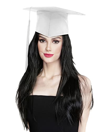 Carnavalife Studentenhut für Schüler, Filz, Unisex, Schule, Sekundär, Doktoren, Weiß Carnavalife Studentenhut für Schüler, Filz, Unisex, Schule, Sekundär, Doktoren, Weiß von Carnavalife