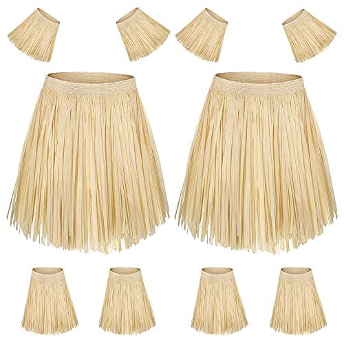 Hawaii-Kostüm für Damen, mit Manschetten und Knöcheln für Zulu-Kostüm, Vogelscheuche, Hawaiianisch, Afrikanische Karnevalsparty, 2er-Set Hawaii-Kostüm für Damen, mit Manschetten und Knöcheln für Zulu-Kostüm, Vogelscheuche, Hawaiianisch, Afrikanische Karnevalsparty, 2er-Set von Carnavalife