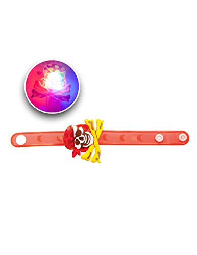 Carnival Toys 08247 - Gummi-Armband mit Licht, Batterien Inclusive von Carnival Toys