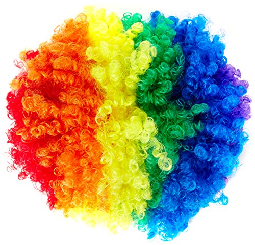 Carnival Toys 2347 - Perücke Rainbow, bunt von Carnival Toys