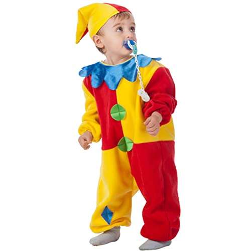 Carnival Toys 63035 - Clown, Babykostüm mit Hut, 1-2 Jahre von Carnival Toys