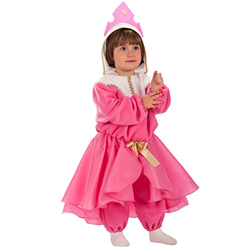 Carnival Toys 63040 - Prinzessin, Babykostüm mit Kapuze, 1-2 Jahre von Carnival Toys