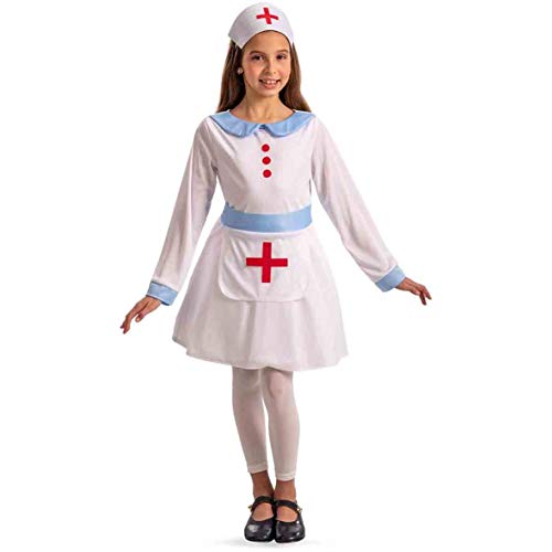 Carnival Toys Kostüm/Verkleidung Krankenschwester, mit Kopfbedeckung, Größe 8-9 Jahre von Carnival Toys