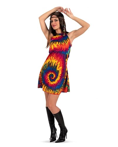 Carnival Toys 70s sleeveless costume, for woman (one size: S/M) in bag w/hook. von Carnival Toys