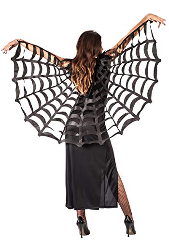 Carnival Toys 745 - Cape Spinnenfrau, 65 cm, schwarz, fit Carnival Toys 745 - Cape Spinnenfrau, 65 cm, schwarz, fit von Carnival Toys