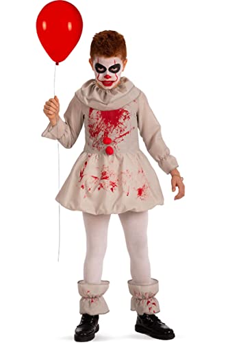 Carnival Toys Costume Clown Horror Boy one Size(VII-VIII) in Bag with Hook von Carnival Toys