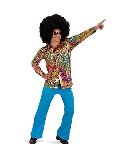 Carnival Toys Disco colour dance shirt, for man (one size: M/L) in bag w/hook. von Carnival Toys