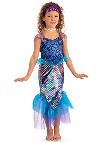 Carnival Toys Kostüm/Verkleidung Meerjungfrau, mit Haarband, Größe 6-7 Jahre von Carnival Toys