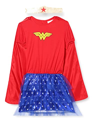 Carnival Toys Super girl costume, size VII, in bag w/hook., Red, Blue, Yellow And Gold von Carnival Toys