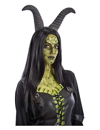 Carnival Toys Lange Dämonen-Hörner dunkelgrau Halloween von Carnival Toys