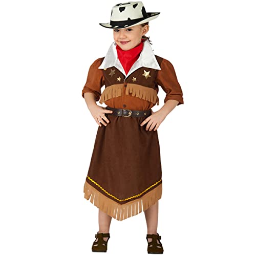 Westerngirl-Kostüm in Beutel von Carnival Toys