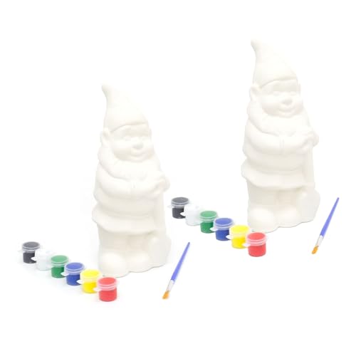 Carousel Home 2 Stück Malen Sie Ihren eigenen Zwerg mit Spaten | Kinder Malen Sie Ihre eigenen Gartenzwerge DIY Bastelsets | 2er Set Malen Sie Ihre eigenen für Kinder Carousel Home 2 Stück Malen Sie Ihren eigenen Zwerg mit Spaten | Kinder Malen Sie Ihre eigenen Gartenzwerge DIY Bastelsets | 2er Set Malen Sie Ihre eigenen für Kinder von Carousel Home