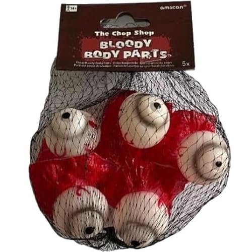 5-TLG. Set ★ BLUTIGE Augen ★ als Deko für Halloween, Mottoparty und Karneval | für große Kinder und Erwachsene | Fasching Zauber Hexe 5-TLG. Set ★ BLUTIGE Augen ★ als Deko für Halloween, Mottoparty und Karneval | für große Kinder und Erwachsene | Fasching Zauber Hexe von Carpeta