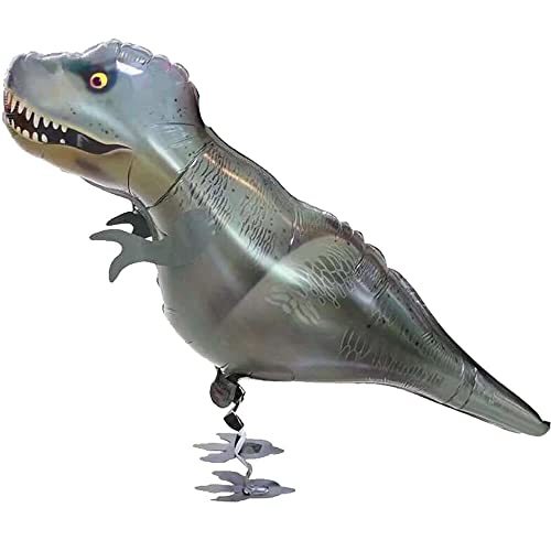 Airwalker Folienballons * Laufende Tiere * als Deko für Geburtstag und Party | 34-115cm groß | Walking Animals Kinder Kindergeburtstag Partydeko Luftballons Ballons, Edition: Grauer Dino Airwalker Folienballons * Laufende Tiere * als Deko für Geburtstag und Party | 34-115cm groß | Walking Animals Kinder Kindergeburtstag Partydeko Luftballons Ballons, Edition: Grauer Dino von Carpeta