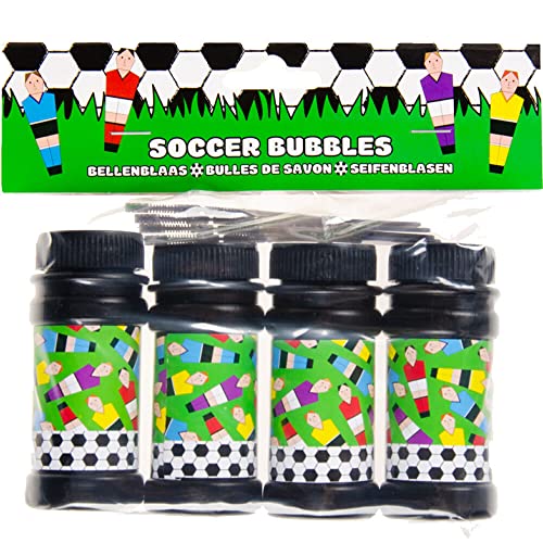 Carpeta 12 Dosen Seifenblasen | Mitgebsel zum Kindergeburtstag, Mottoparty und Kinderparty | Kinder lieben Diese Bubbles | Spiel & Spaß, Edition: Fussball von Carpeta