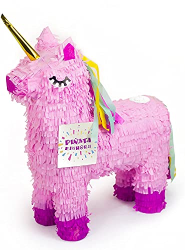 Carpeta Einhorn Pinata - 57x37cm groß in Rosa/Pink - ungefüllt - Ideal zum Befüllen mit Süßigkeiten und Geschenken - Piñata für Kindergeburtstag Spiel, Geschenkidee, Party, Hochzeit Carpeta Einhorn Pinata - 57x37cm groß in Rosa/Pink - ungefüllt - Ideal zum Befüllen mit Süßigkeiten und Geschenken - Piñata für Kindergeburtstag Spiel, Geschenkidee, Party, Hochzeit von Carpeta