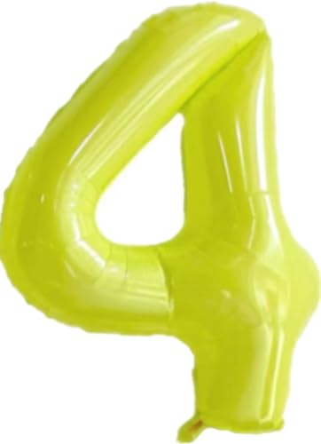Folienballons * Macaron-Farben * als Zahlen Deko für Geburtstag und Party | XXL-Größe: 100cm | Zahl Luftballons Ballons Folienballon Ballondeko Kindergeburtstag, Edition: Apfel-Grün Zahl 4 Folienballons * Macaron-Farben * als Zahlen Deko für Geburtstag und Party | XXL-Größe: 100cm | Zahl Luftballons Ballons Folienballon Ballondeko Kindergeburtstag, Edition: Apfel-Grün Zahl 4 von Carpeta