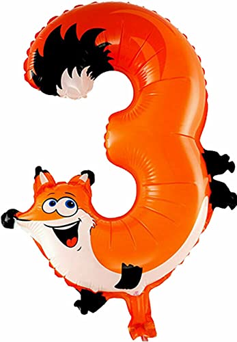 Folienballons * Wilde Tiere * in Zahl 0 bis 9 als Deko für Geburtstag und Party | 44-55cm groß | Kinder Zahlen Kindergeburtstag Partydeko Folienballon Hund Affe Tiger Safari, Edition: 3. Geburtstag Folienballons * Wilde Tiere * in Zahl 0 bis 9 als Deko für Geburtstag und Party | 44-55cm groß | Kinder Zahlen Kindergeburtstag Partydeko Folienballon Hund Affe Tiger Safari, Edition: 3. Geburtstag von Carpeta