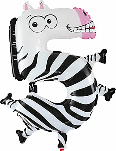 Folienballons * Wilde Tiere * in Zahl 0 bis 9 als Deko für Geburtstag und Party | 44-55cm groß | Kinder Zahlen Kindergeburtstag Partydeko Folienballon Hund Affe Tiger Safari, Edition: 5. Geburtstag Folienballons * Wilde Tiere * in Zahl 0 bis 9 als Deko für Geburtstag und Party | 44-55cm groß | Kinder Zahlen Kindergeburtstag Partydeko Folienballon Hund Affe Tiger Safari, Edition: 5. Geburtstag von Carpeta