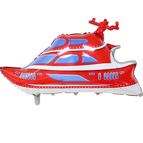XXL Folienballon * FAHRZEUGE * als Geschenk oder Deko für Mottoparty | Polizeiauto Radlader Feuerwehrauto Trecker Bagger Truck | Kinder Geburtstag Partydeko, Edition: Schiff, 96x68cm XXL Folienballon * FAHRZEUGE * als Geschenk oder Deko für Mottoparty | Polizeiauto Radlader Feuerwehrauto Trecker Bagger Truck | Kinder Geburtstag Partydeko, Edition: Schiff, 96x68cm von Carpeta
