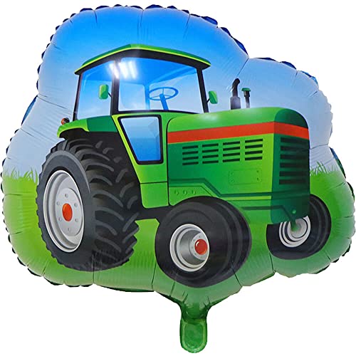 XXL Folienballon * FAHRZEUGE * als Geschenk oder Deko für Mottoparty | Polizeiauto Radlader Feuerwehrauto Trecker Bagger Truck | Kinder Geburtstag Partydeko, Edition: Traktor, 65x64cm XXL Folienballon * FAHRZEUGE * als Geschenk oder Deko für Mottoparty | Polizeiauto Radlader Feuerwehrauto Trecker Bagger Truck | Kinder Geburtstag Partydeko, Edition: Traktor, 65x64cm von Carpeta