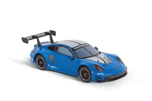 Carrera Hybrid, Porsche 911 GT3 R Roxy, Maßstab 1:50, Mit Front- und Rücklichtern, Lithium-Akku für bis zu 30 Minuten Rennaction, USB-C-Aufladung in 20 Minuten, Mobile App-Steuerung von Onetobye
