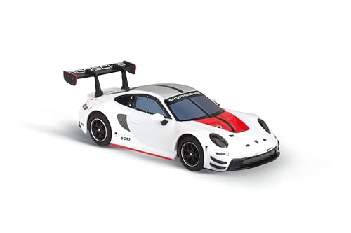 Carrera Hybrid, Porsche 911 GT3 R Rexy, Maßstab 1:50, Front- und Rücklichter, Bis zu 30 Minuten Rennaction, USB-C-Aufladung in 20 Minuten, Mobile App-Steuerung für maximales Fahrvergnügen von Onetobye