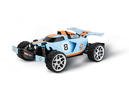 Carrera RC Ferngesteuertes Rennauto I 2,4GHz Profi RC Gulf -PX (C) Profi(C) RC I Original Gulf Lizenz I ab 14 Jahren von Carrera