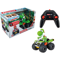 CARRERARC 370200971 1:20 2,4GHz Mario Kart(TM), Yoshi - Quad von Carrera RC