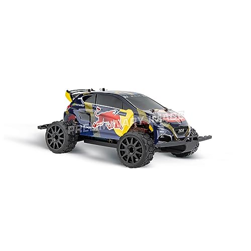Carrera Profi RC Red Bull Peugeot WRX 208 Rallycross Hansen I Für Kinder & Erwachsene, Jungs & Mädchen I Hochleistungsfahren I Robust & Authentisch I Drift-Erlebnis I Dauerhafte & Stabile Fahrt von Carrera