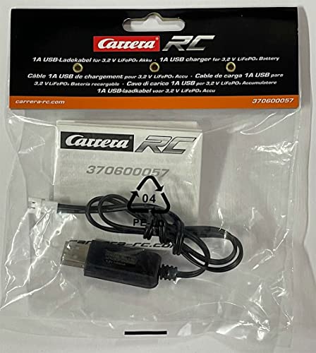 Carrera RC USB Cable 1A for LiFePo4 3,2V Batteries "370600057" von Carrera