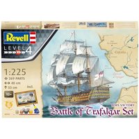 Geschenkset Battle of Trafalgar, Revell Modellbausatz mit Basiszubehör von Carrera Revell Europe GmbH