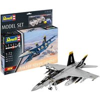 Model Set F/A-18F Super Hornet, Revell Modellbausatz mit Basiszubehör Model Set F/A-18F Super Hornet, Revell Modellbausatz mit Basiszubehör von Carrera Revell Europe GmbH