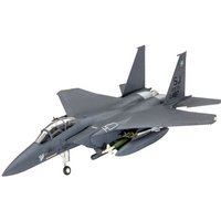 Model Set F-15E Strike Eagle & bombs, Revell Modellbausatz mit Basiszubehör von Carrera Revell Europe GmbH