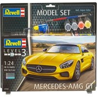 Model Set Mercedes-AMG GT, Revell Modellbausatz mit Basiszubehör von Carrera Revell Europe GmbH