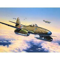 Model Set Messerschmitt Me 262 A1a, Revell Modellbausatz mit Basiszubehör von Carrera Revell Europe GmbH