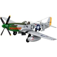 Model Set P-51D Mustang, Revell Modellbausatz mit Basiszubehör von Carrera Revell Europe GmbH