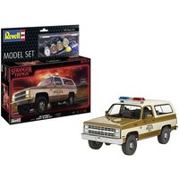 Model Set Stranger Things Chevrolet K5 Blazer, Revell Modellbausatz mit Basiszubehör von Carrera Revell Europe GmbH