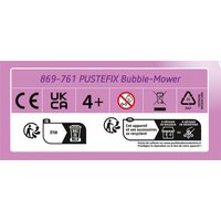 PUSTEFIX Bubble-Mower Rasenmäher pink, Seifenblasen Spaß mit höchstem Spielwert von Carrera Revell Europe GmbH