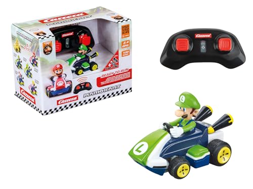2,4GHz Mario Kart(TM) Mini RC, Luigi (Paperbox) von Carrera