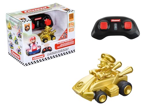 2,4GHz Mario Kart(TM) Mini RC, Mario - Gold (Paper von Carrera
