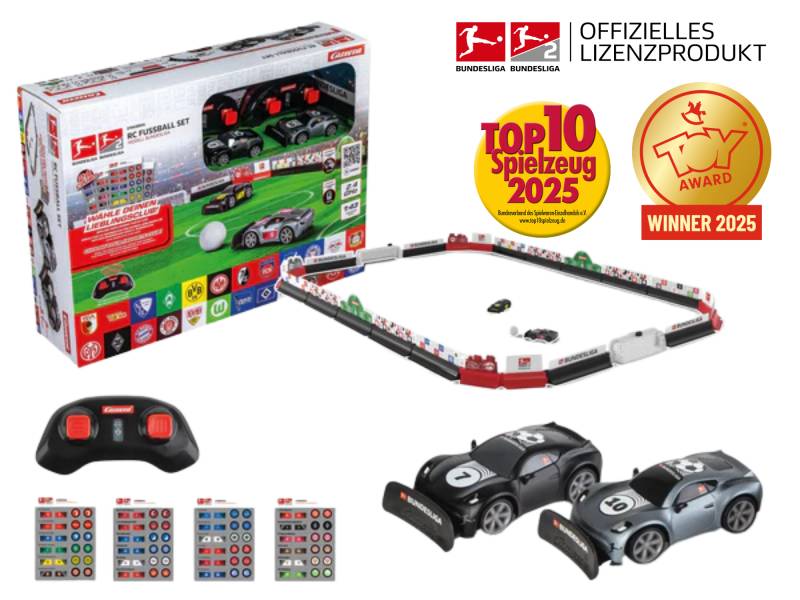 2,4GHz RC Soccer Set Modell Bundesliga 2,4GHz RC Soccer Set Modell Bundesliga von Carrera